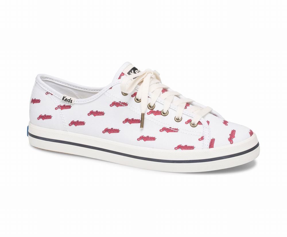 Women's Keds Kickstart MLB® Sneakers White 0183625YO - South Africa